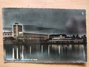 Postcard Friedrichshafen Bahnhof