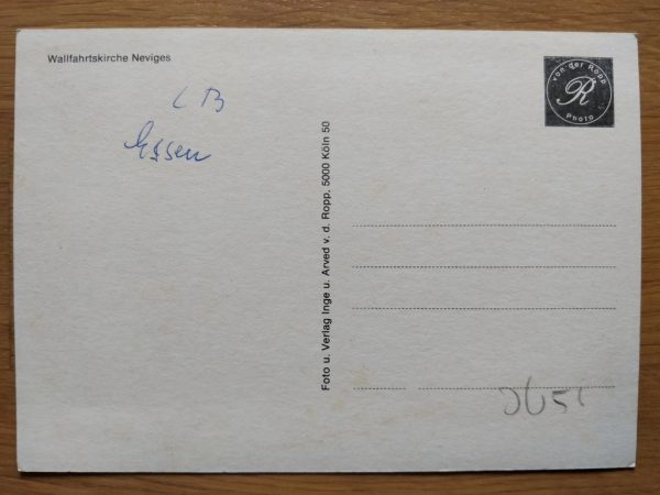 Postcard Wallfahrtskirche Neviges - Image 2