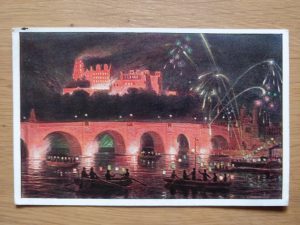 Postcard Heidelberg Schloss
