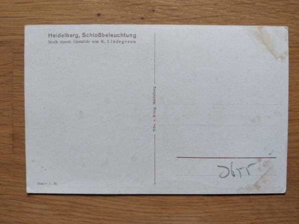 Postcard Heidelberg Schloss - Image 2