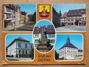 Postcard Gruss aus Gotha