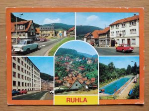 Postcard Ruhla 5 pictures