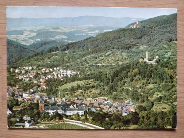 Postcard Wachenburg bei Weinheim