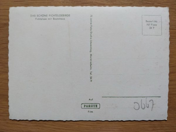 Postcard Boot Fichtelgebirge - Image 2