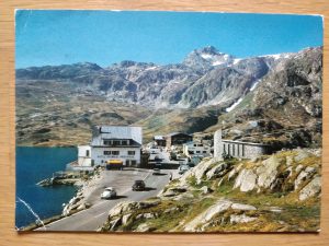 Postcard Grimsel Bern Wallis