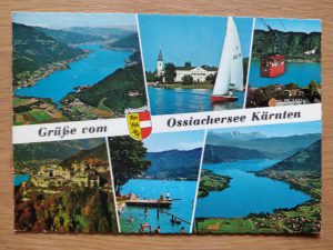 Postcard Grusse vom Ossiachersee