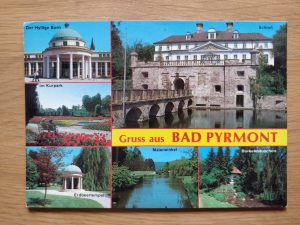 Postcard Gruss aus Bad Pyrmont