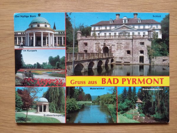 Postcard Gruss aus Bad Pyrmont
