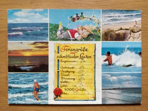 Postcard Burg Ostseebad