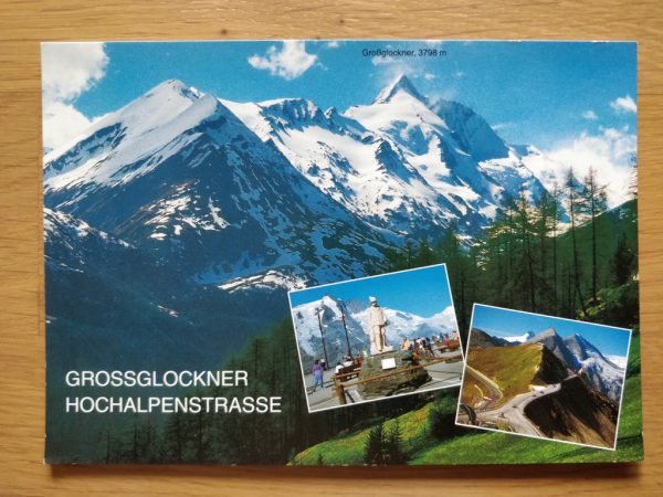 Postcard Grossglockner Hochalpenstrasse 3 pictures