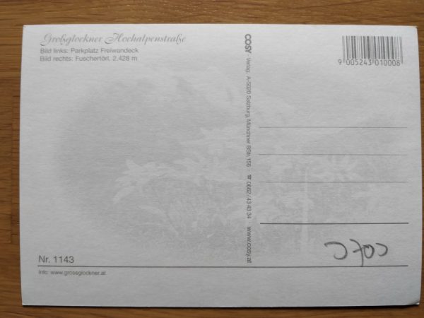 Postcard Grossglockner Hochalpenstrasse 3 pictures - Image 2