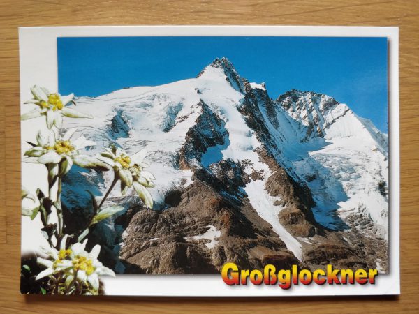 Postcard Grossglockner Hochalpenstrasse
