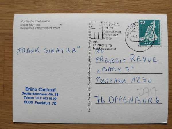 Postcard Nordische Stabkirche - Image 2