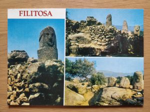 Postcard Filitosa 3 pictures