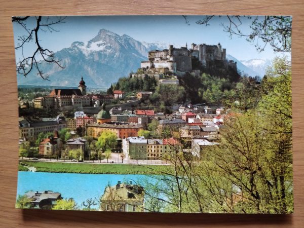 Postcard Salzburg Untersberg