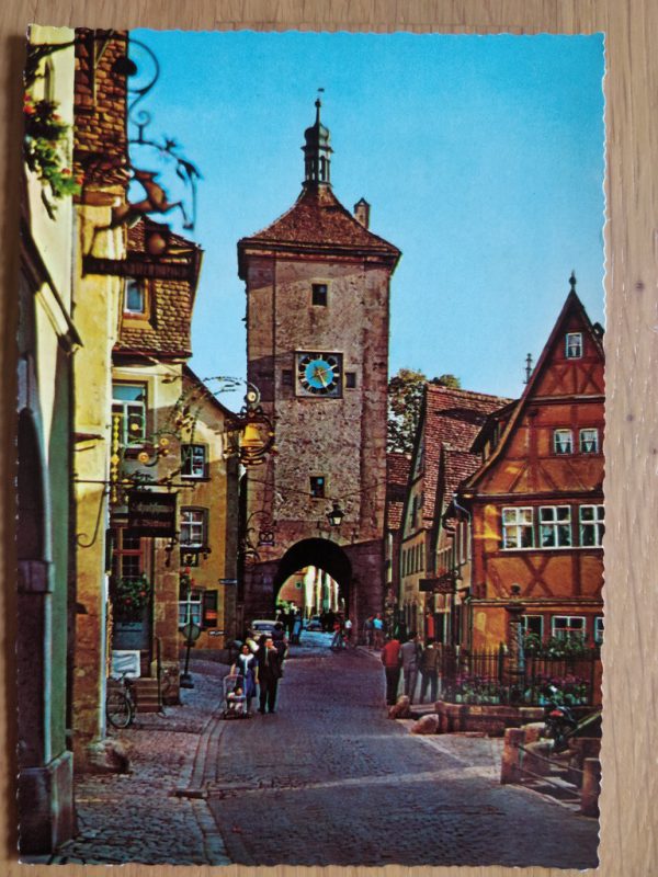 Postcard Rothenburg  am Plonlein