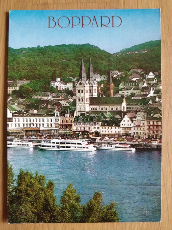 Postcard Boppard am Rhein