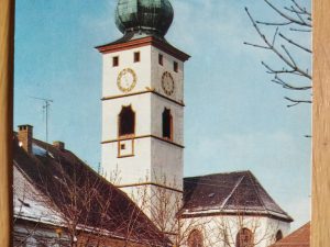 Postcard Tirschenreuth Kirche