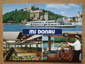 Postcard MS Donau Passau