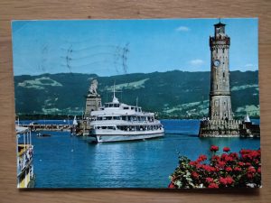 Postcard MS Stuttgart Lindau