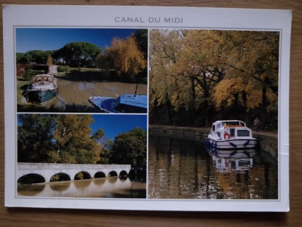 Postcard Canal du Midi