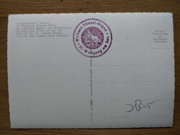 Postcard Salzkammergut Austria - Image 2