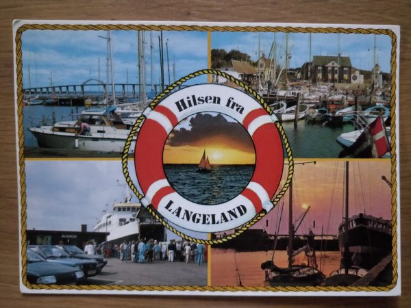 Postcard Hilsen Fra Langeland