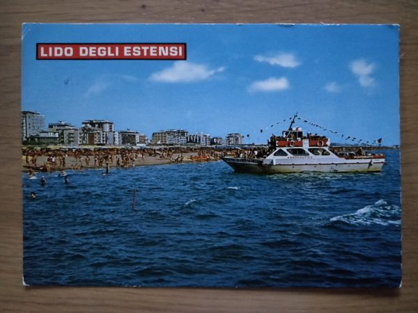 Postcard Lido Degli Estensi