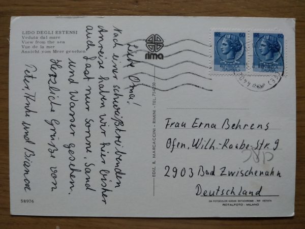 Postcard Lido Degli Estensi - Image 2