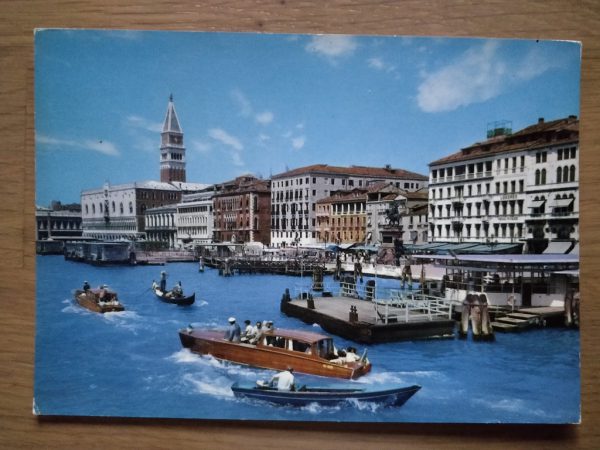 Postcard Venezia Bacino San Marco