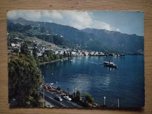 Postcard Clarens Montreux