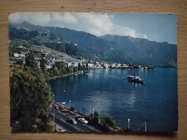 Postcard Clarens Montreux
