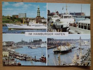 Postcard Im Hamburger Hafen