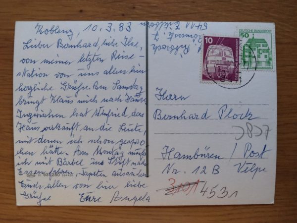 Postcard Grusse aus Koblenz - Image 2