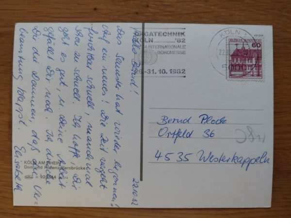 Postcard Koln am Rhein - Image 2
