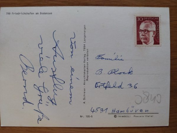 Postcard Friedrichshafen Bodensee - Image 2