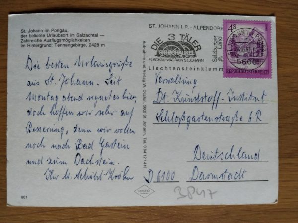 Postcard St Johann im Pongau - Image 2