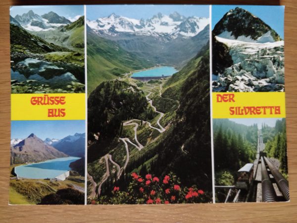 Postcard Grusse aus Der Silvretta