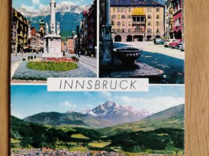 Postcard Innsbruck 3 pictures