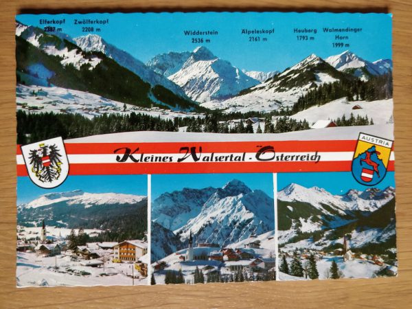Postcard Kleines Walsertal