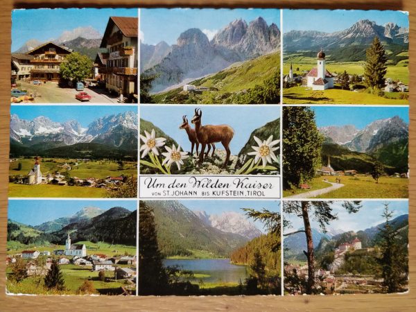 Postcard St Johann bis Kufstein