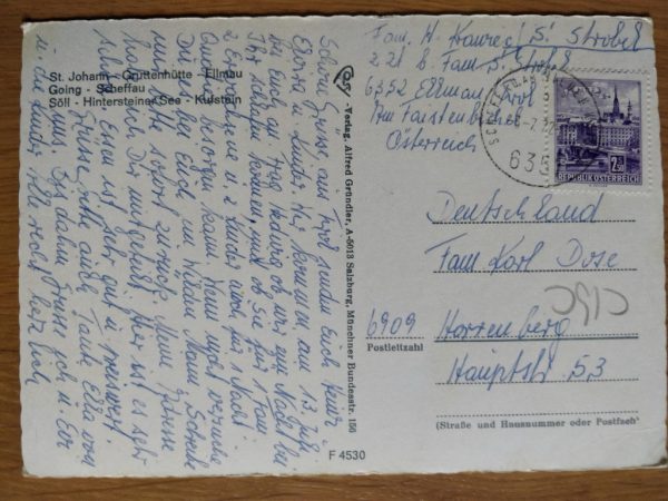 Postcard St Johann bis Kufstein - Image 2