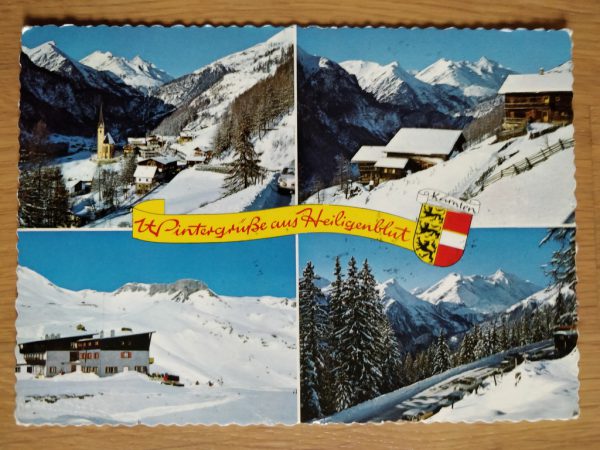 Postcard Heiligenblut 4 pictures