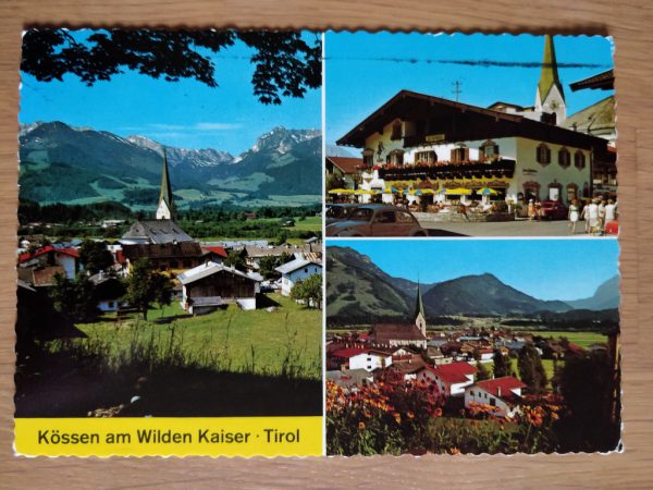 Postcard Kossen am Wilden Kaiser