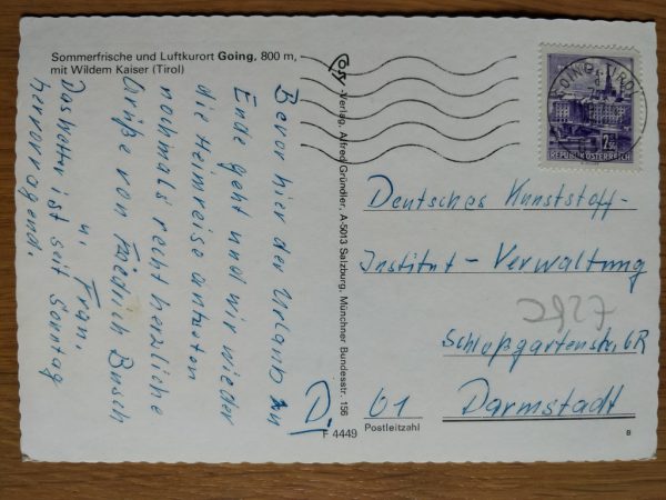 Postcard Going mit Wildem Kaiser - Image 2