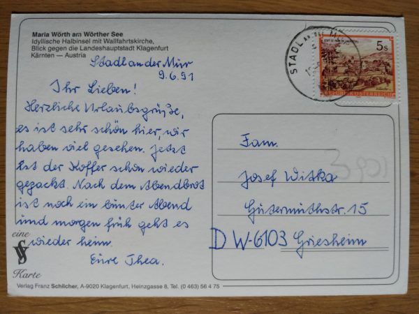 Postcard Maria Worth - Image 2