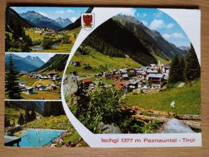 Postcard Ischgl Paznauntal