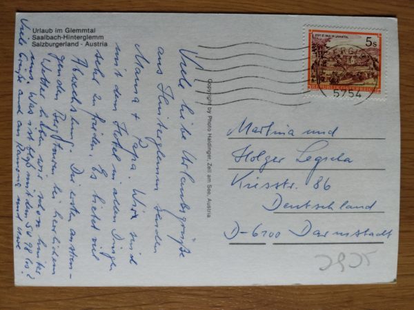 Postcard Hinterglemm Saalbach - Image 2