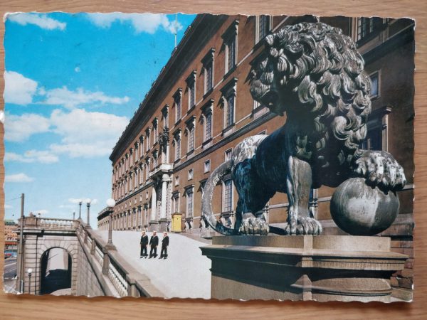 Postcard Stockholm Royal Palace