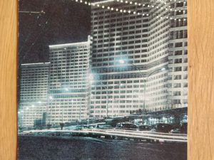 Postcard Moscow Kalinin Avenue